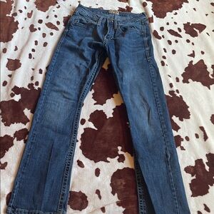 Wrangler Dark Blue Bootcut Jeans